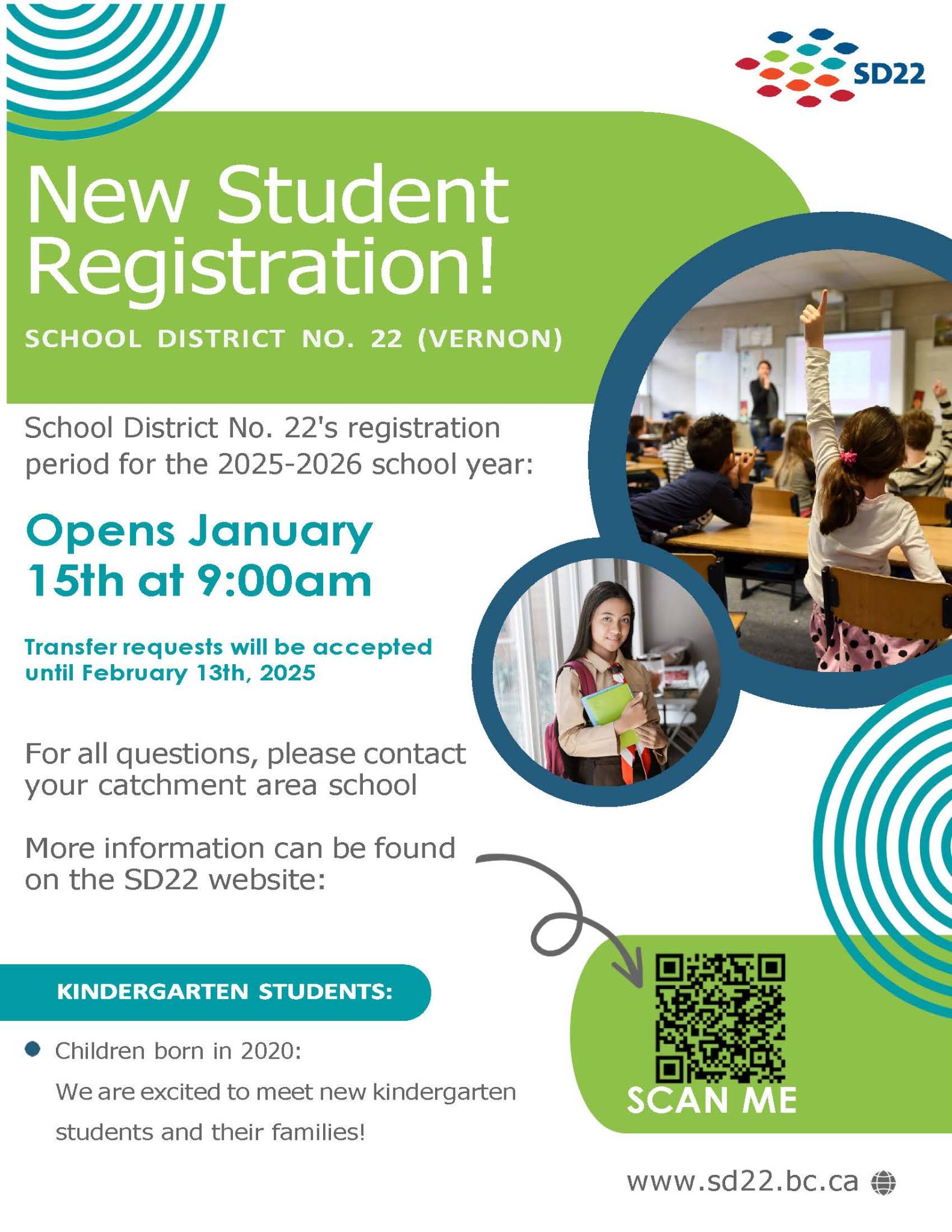 Transfer Registration Poster to update